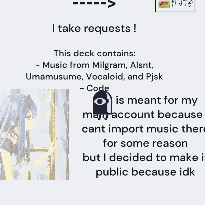 Resource deck by @ilikeprosekai
