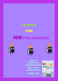 Thanks for 100 followers!