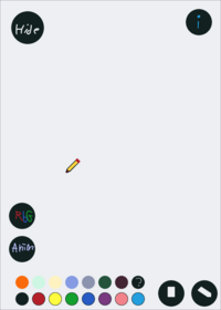 A simple painting game.