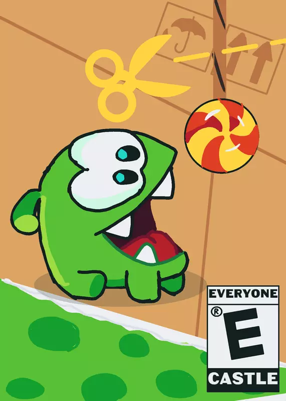 Cut the Rope Assets to Castle by @Santiago0193