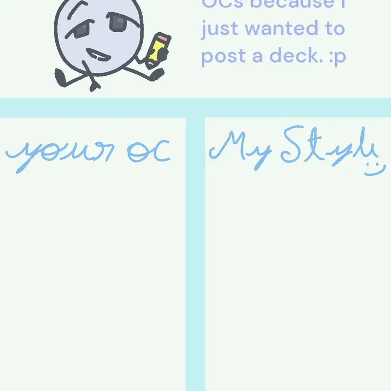 Drawing your oc or something... by @lorranebjork