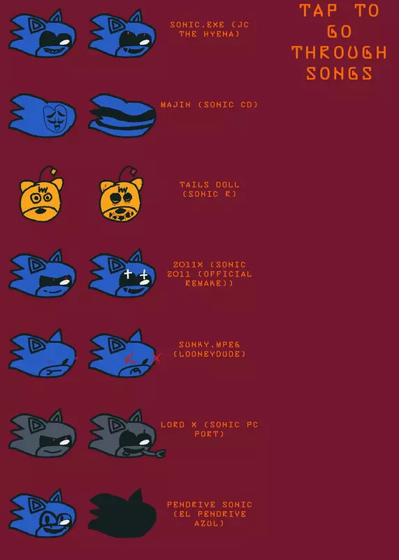 Friday Night Funkin' vs SONIC.EXE by @lighter_