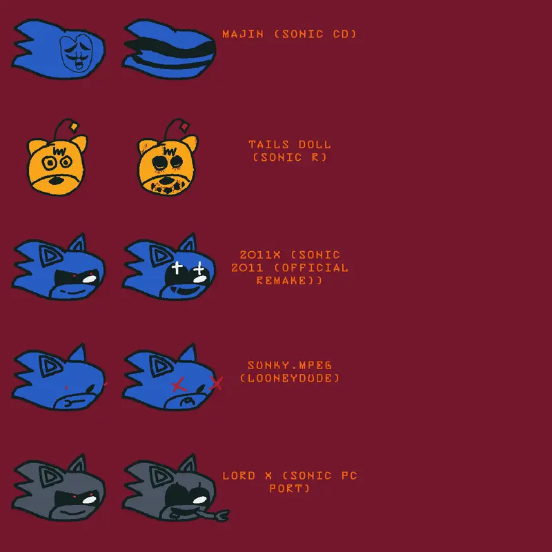 Friday Night Funkin' vs SONIC.EXE by @lighter_