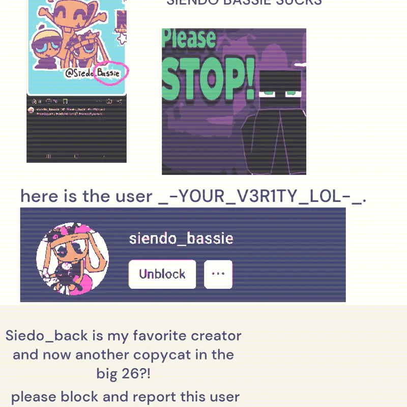SIENDO BASSIE SUCKS by @_-Y0UR_V3R1TY_L0L-_