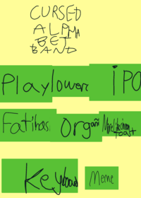 Not Ruined, Cursed Alphabet