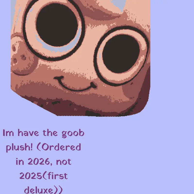 Goob plush by @3editcer_a