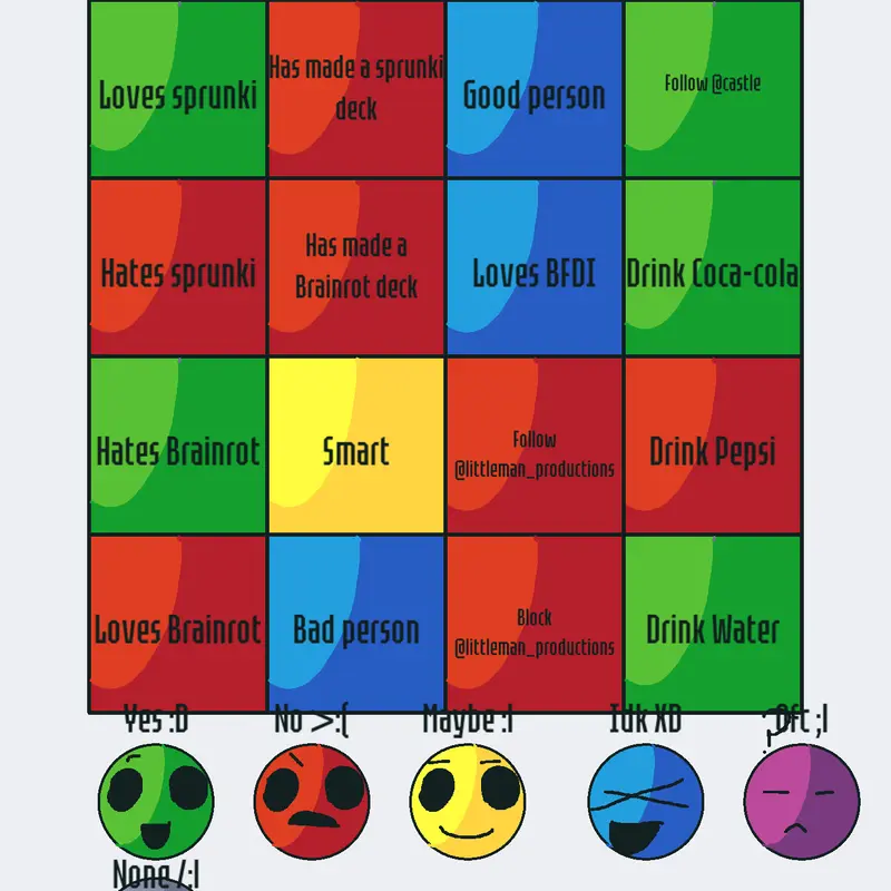 BINGO! by @littlelilianstarz