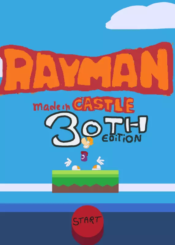 Rayman Made On Castle 30th Anniversary by @arthursilvamendes