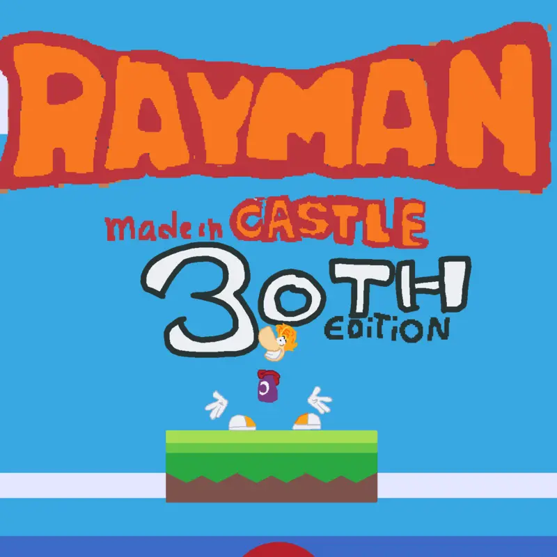 Rayman Made On Castle 30th Anniversary by @arthursilvamendes