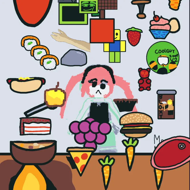 Eating food by @yourlocalrumi