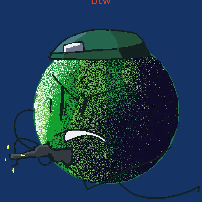 Watermello Lore[my bfdi oc] by @EARTH_earthbean
