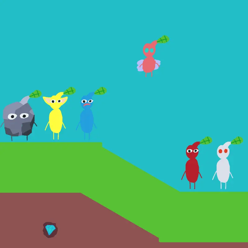 Pikmin sandbox! by @pikachu1665