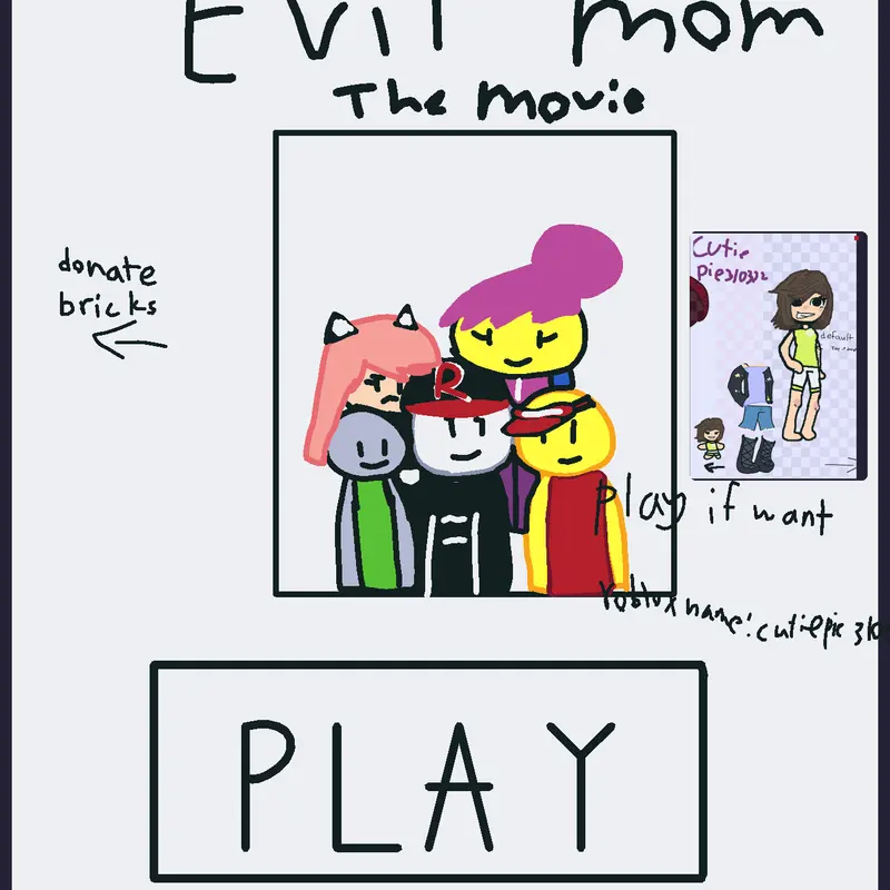 My movie game Evil Mom by @purple_blue_concrete