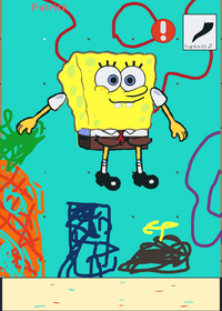oh yeah I removed SpongeBob's mouth if...