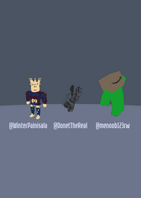 my firends on castle and roblox they are on...