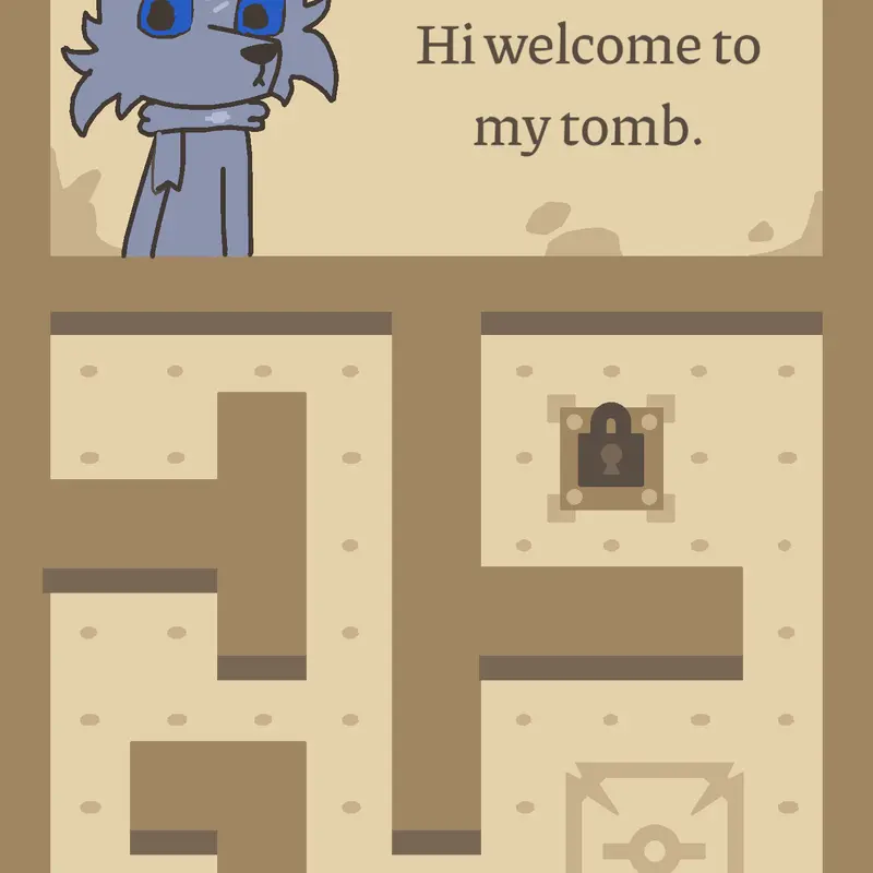 My maze game by @The_red_fox_therian123