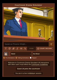 Courtroom Drama Simulator