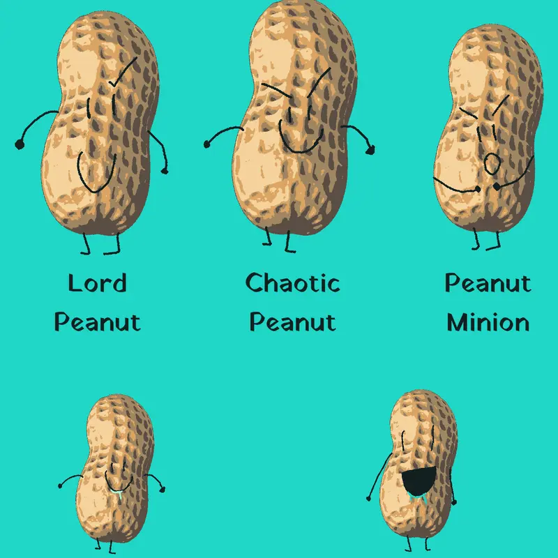 MEET THE PEANUT CREW! by @peanutlolwut