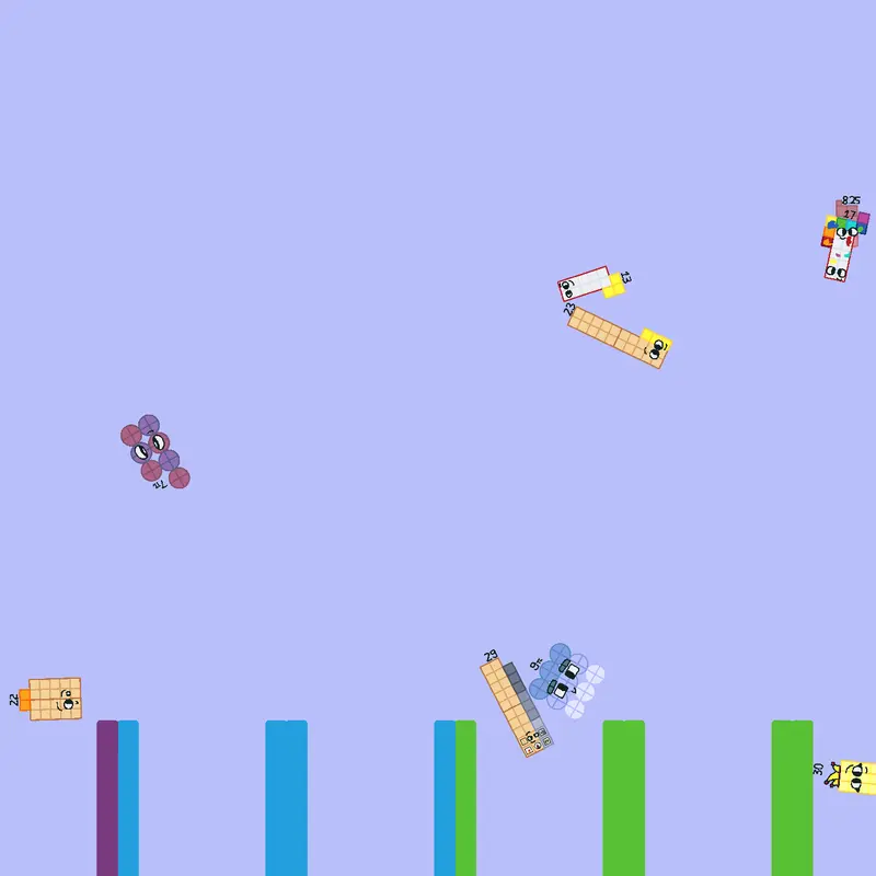 Numberblocks Get To The Golden Cup by @numberblocksfan8128