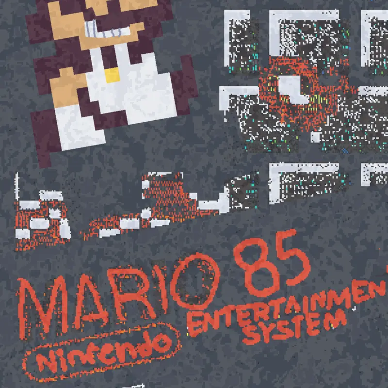 Mario 85.nes by @BananaPeelCharacter