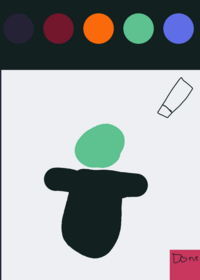 A drawing game. Plz react