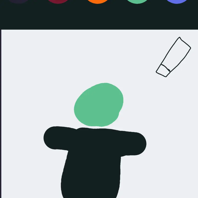 A drawing game. Plz react by @TheBurgerGuy