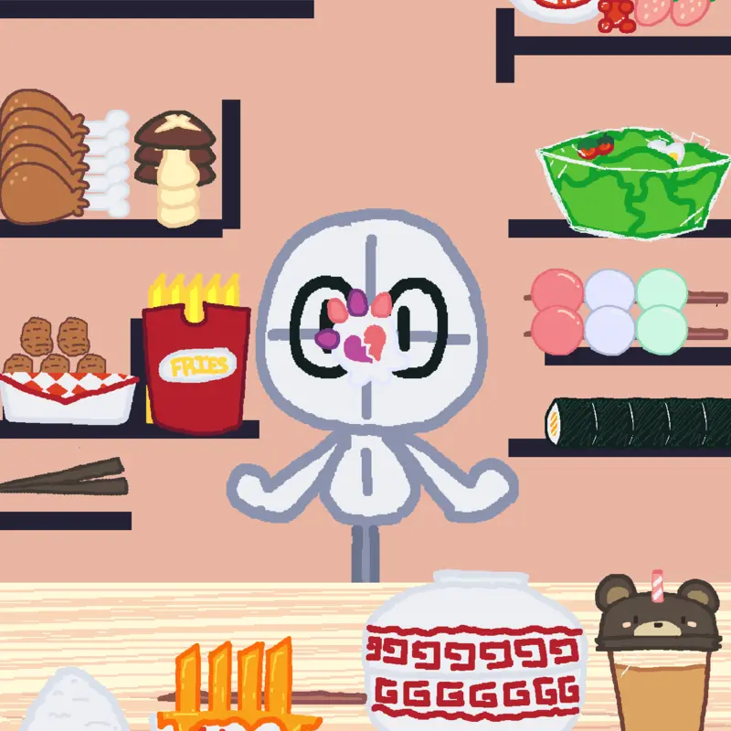 Quinn’s mukbang! by @puffythehamster