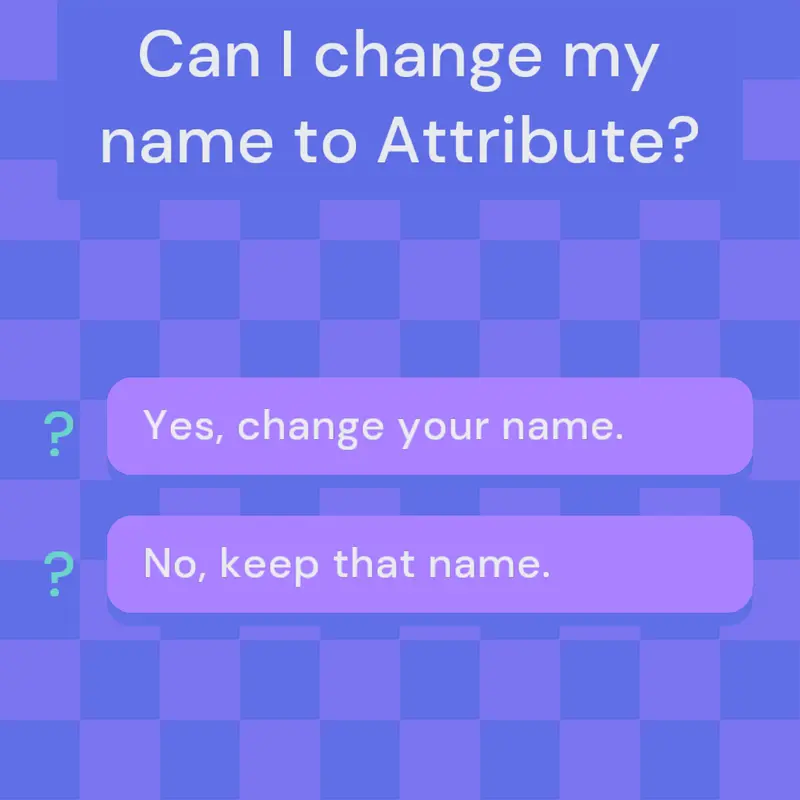Poll by @Attribute