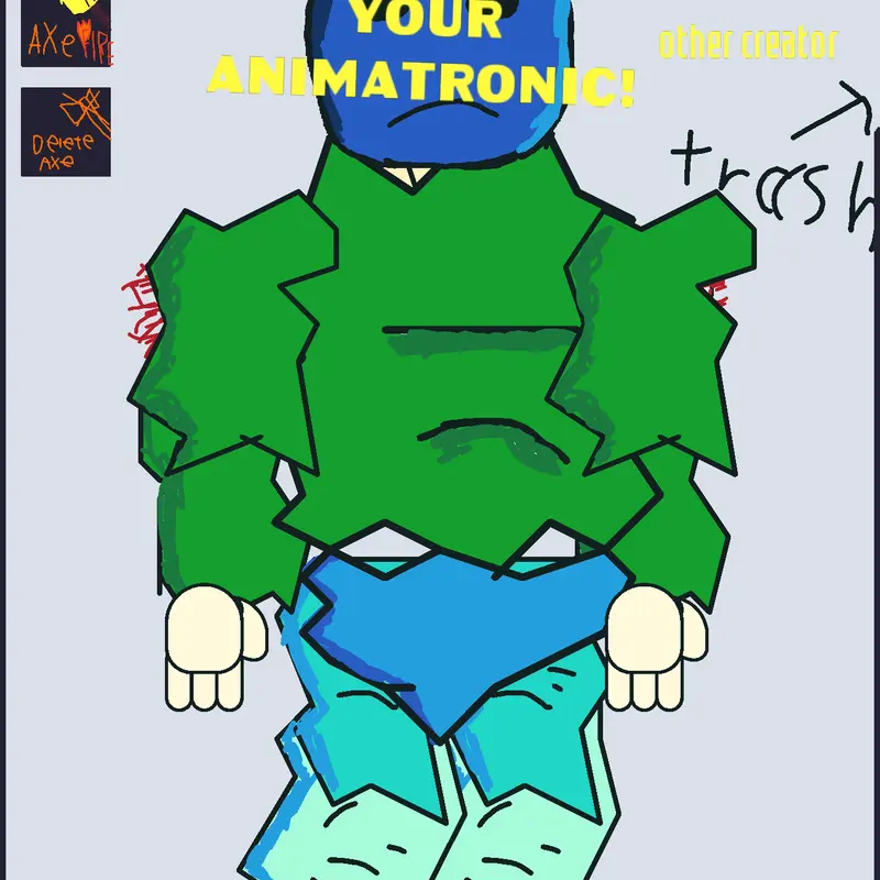 S4dman animatronic ragdoll by @gmart5555