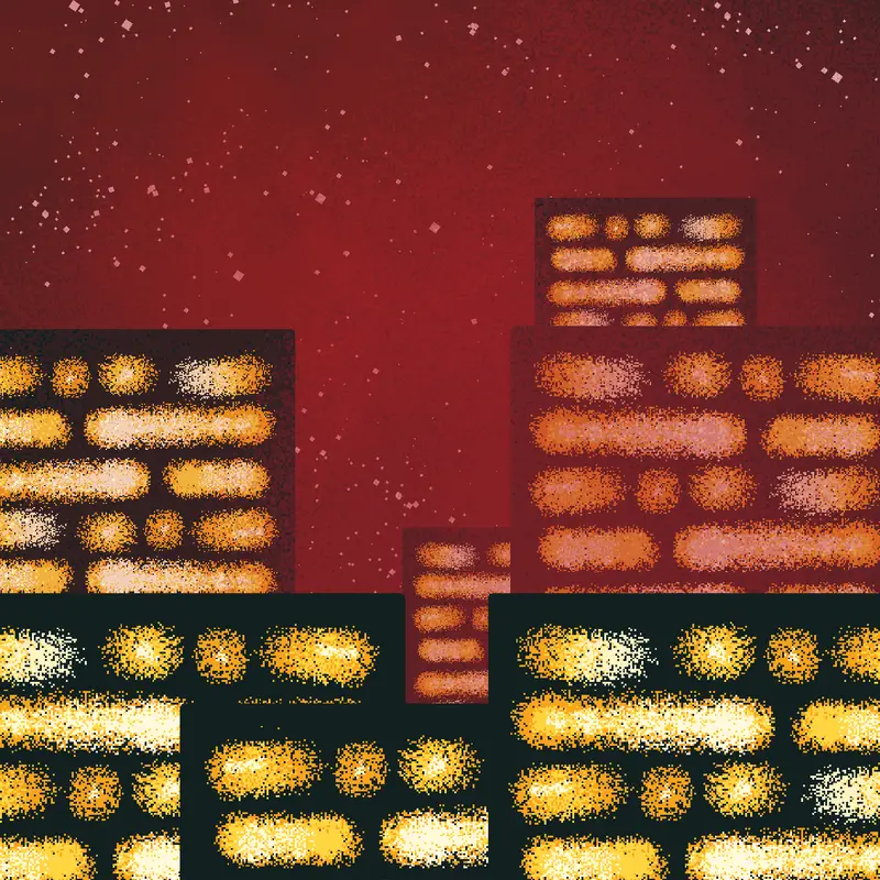 Red city by @Xroozeii