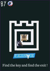 Find the key and find the exit.