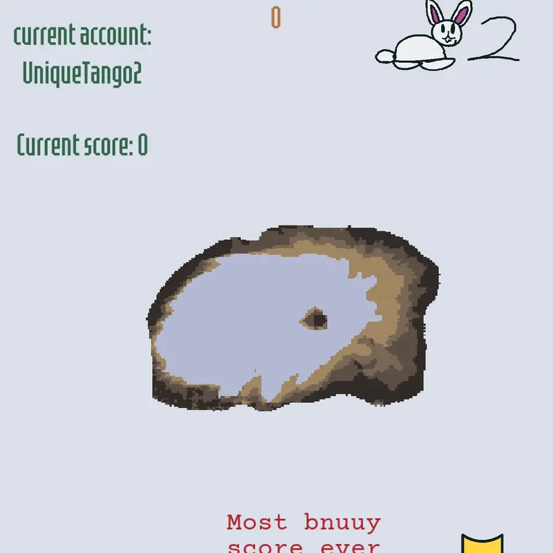 bunny clicker by @UniqueTango2