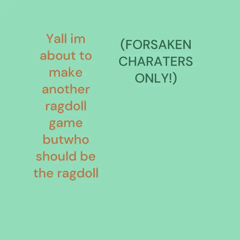Game by @sprunkiloverbest