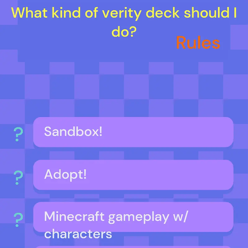 Which verity deck! by @Iceeyfox45376
