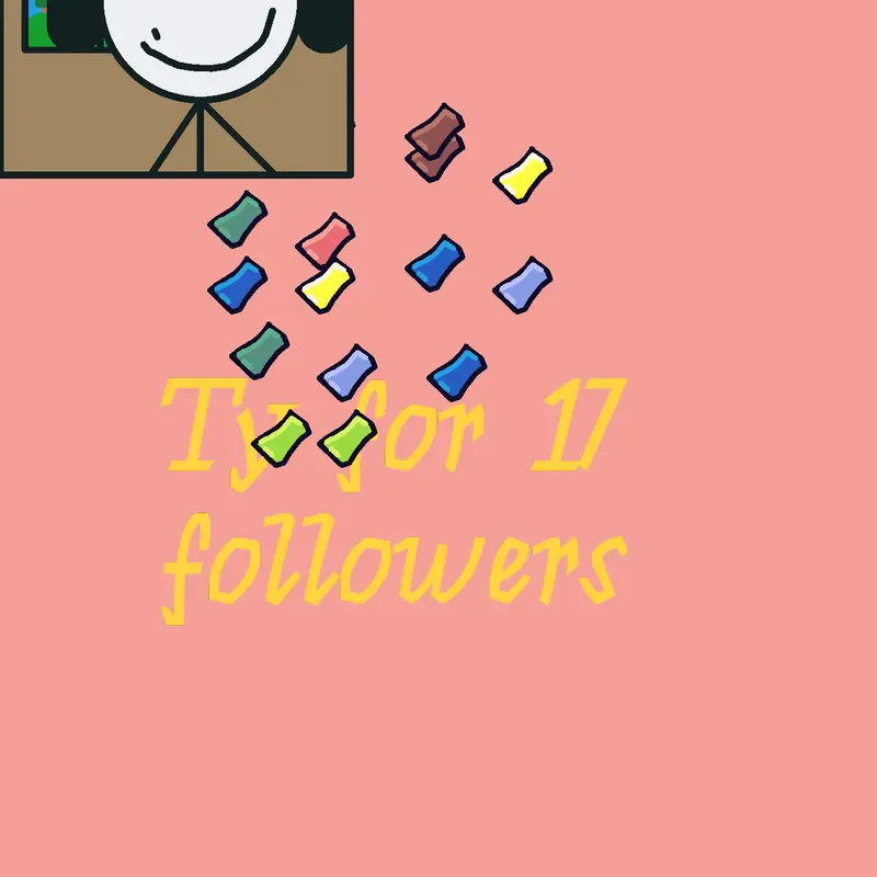 17 followers!!!! by @mr_ape
