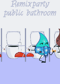 Remixparty bathroom