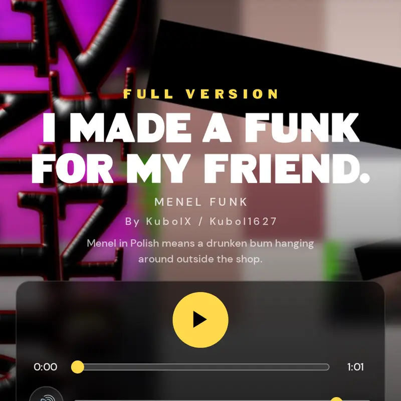 Menel Funk - KubolX / Kubol1627 by @KubolX