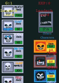 undertale: judgement day sans Multiverse