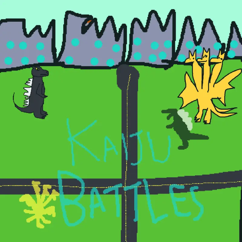 Kaiju Battles by @GodzillaGamer