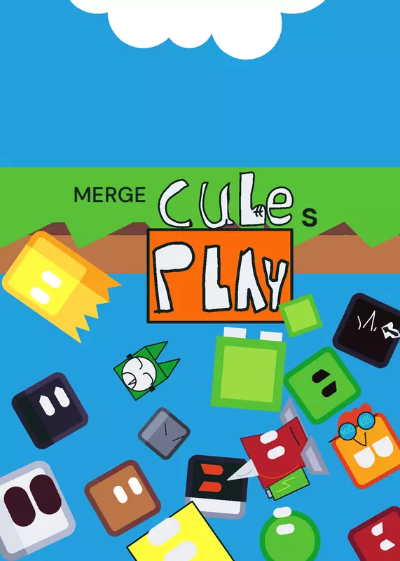 Merge cube by @orangecuber_tle