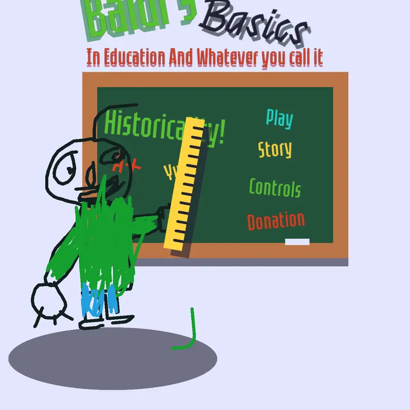 Baldis Basics In Pixelated! #baldi by @PoppyPlaytimeChapter5Fan
