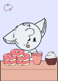 Cute mukbang game
