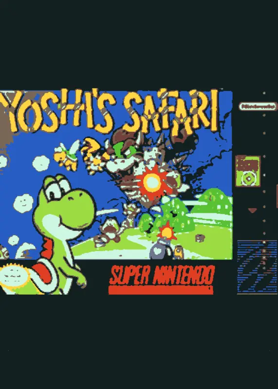 Yoshi safari by @olaoaosos