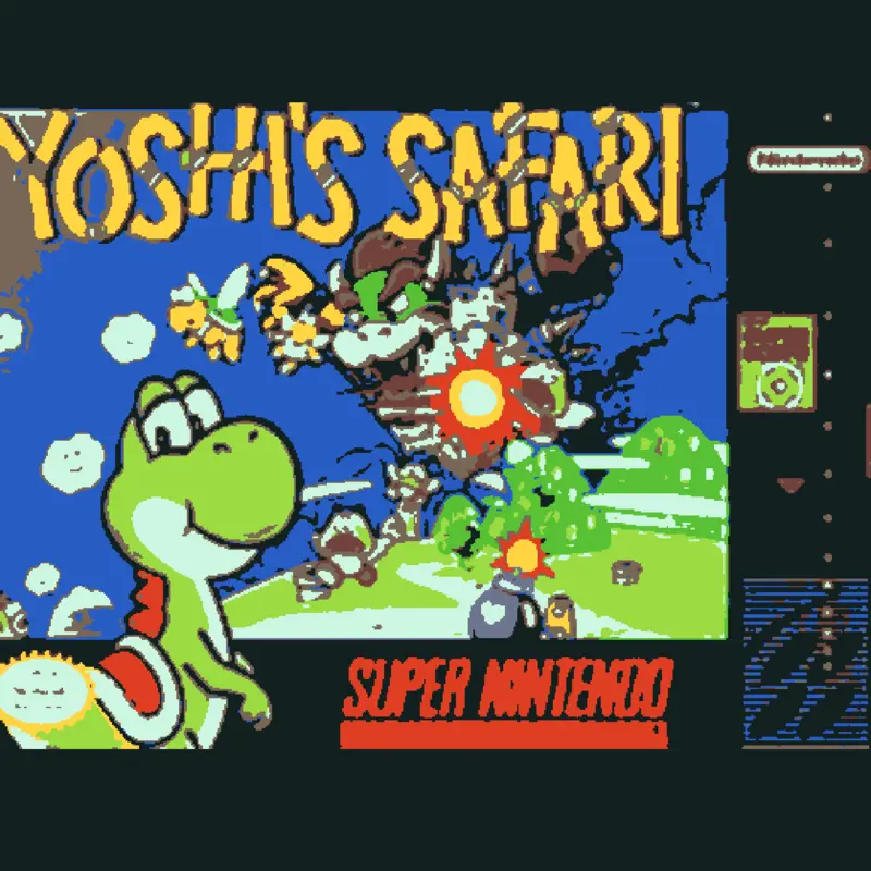 Yoshi safari by @olaoaosos