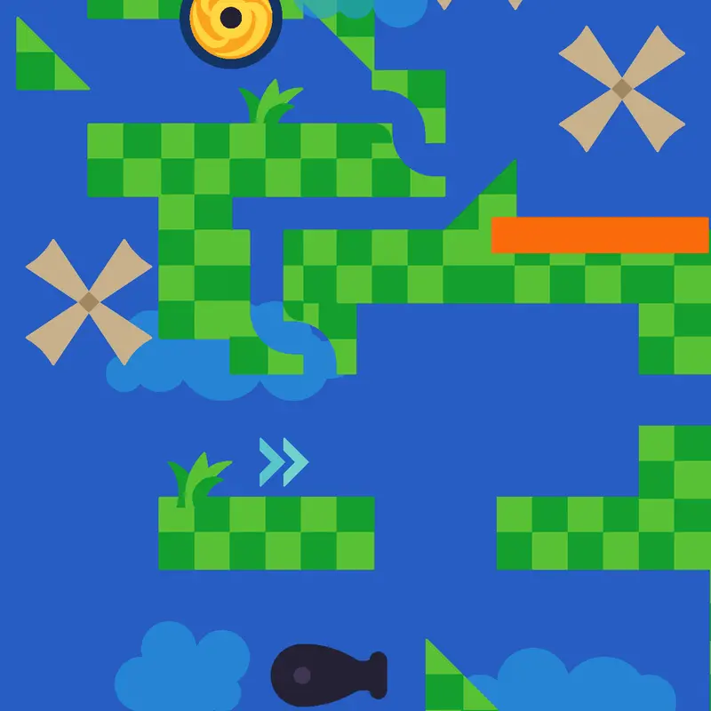 Simple golf by @ericcartman123