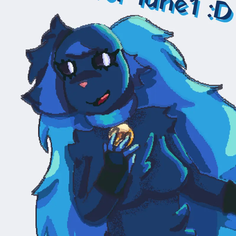 Fanart contest for Lune1 by @L4v3nder