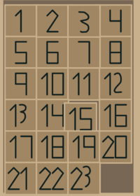 el game del 1 - 23 hacerlo en 23 - 1