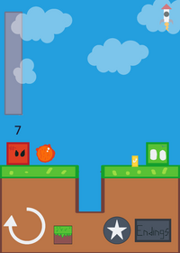 (UPDATE)Ending Game "Save The Green Cube"...