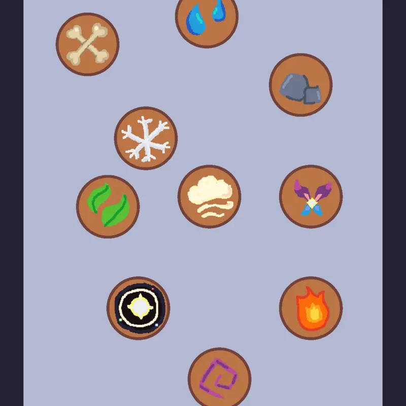 My Singing Monsters Main Elements by @Usernamesmustbeallowed