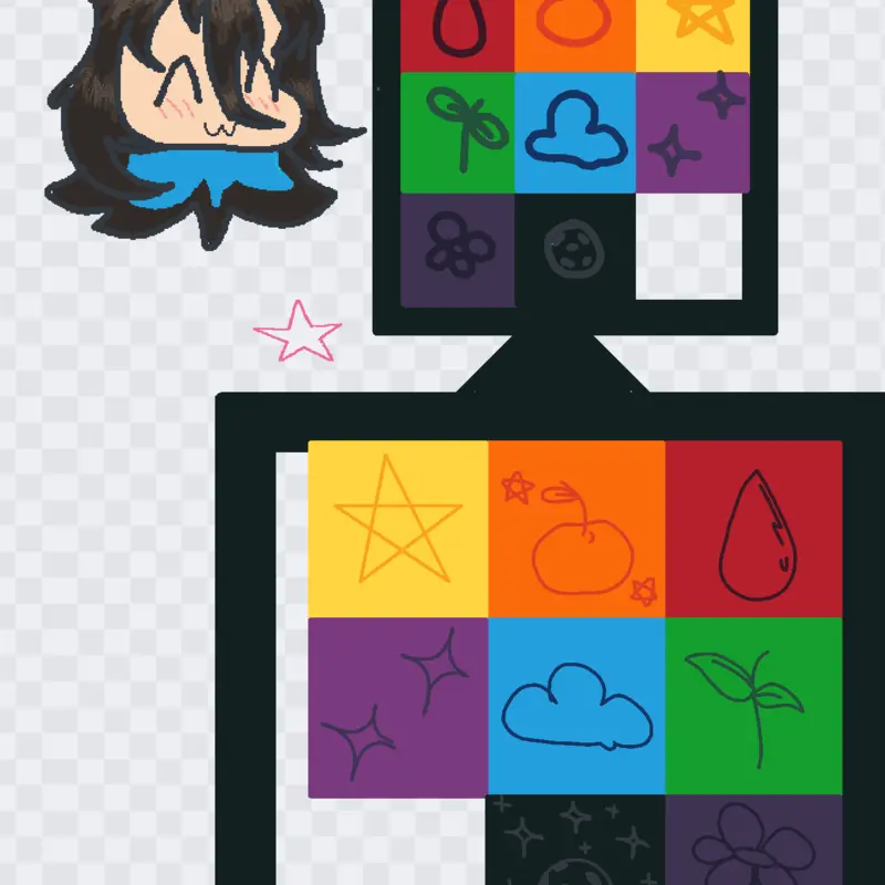 Puzzle game by @elmiranyx